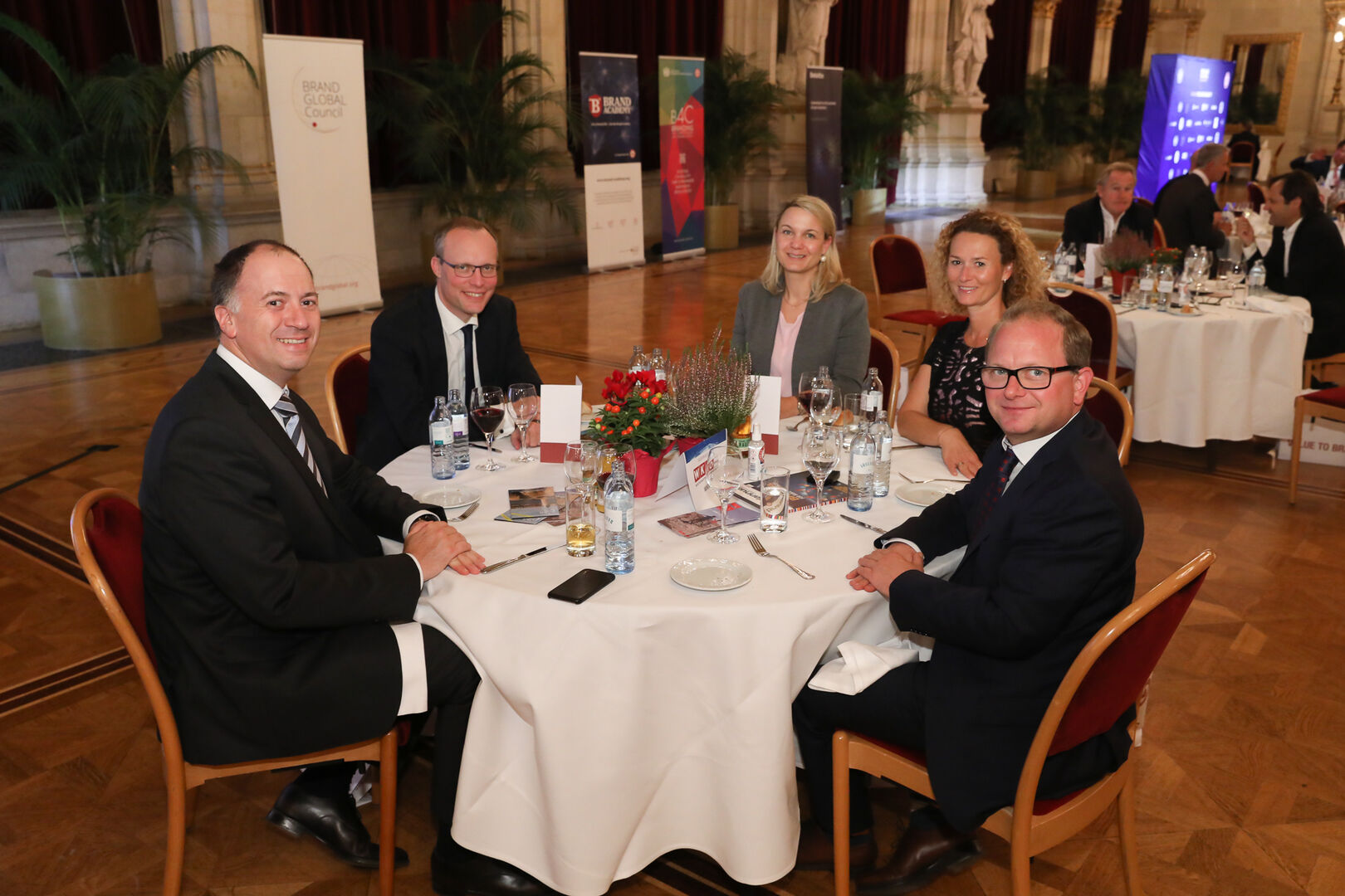 Galagäste der Wirtschaftskammer Wien