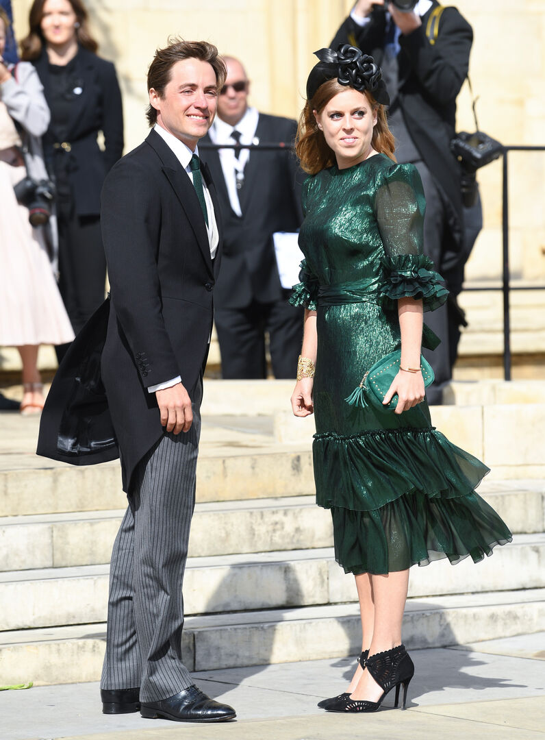 Prinzessin Beatrice und Edoardo Mapello Mozzi bei Elli Gouldings Hochzeit