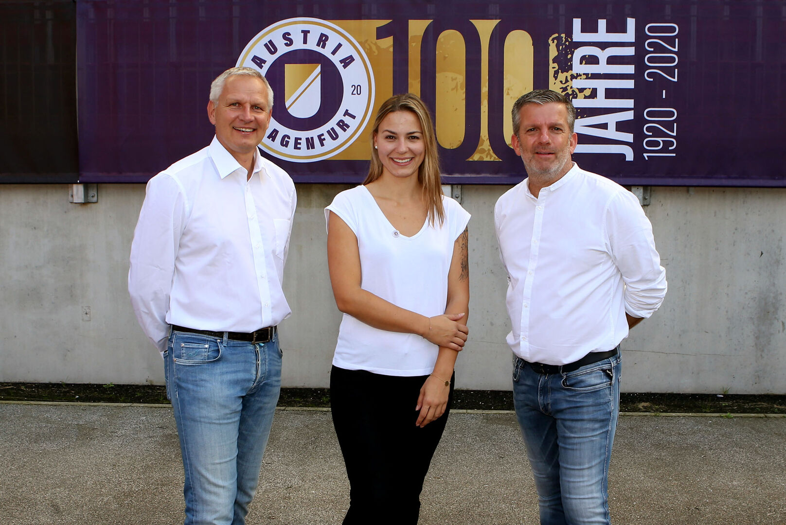 Die Geschäftsführung des SK Austria Klagenfurt