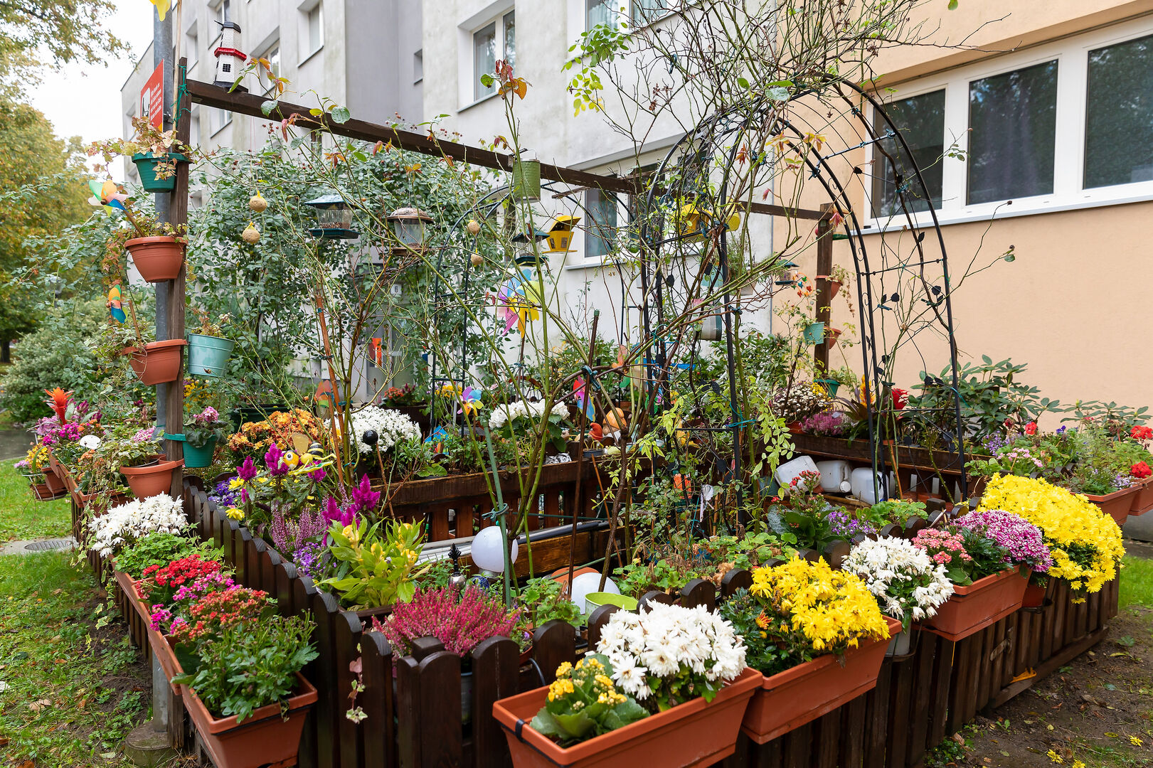 Bunte Pflanzenvielfalt