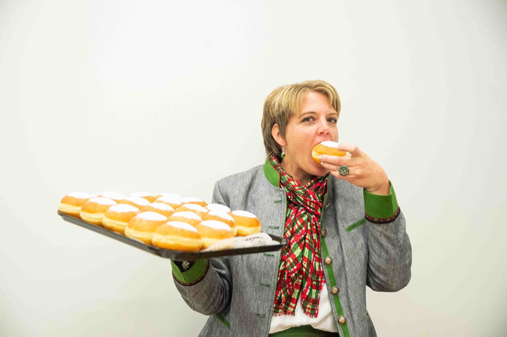 Krapfenbäckerin Sonja Wippel