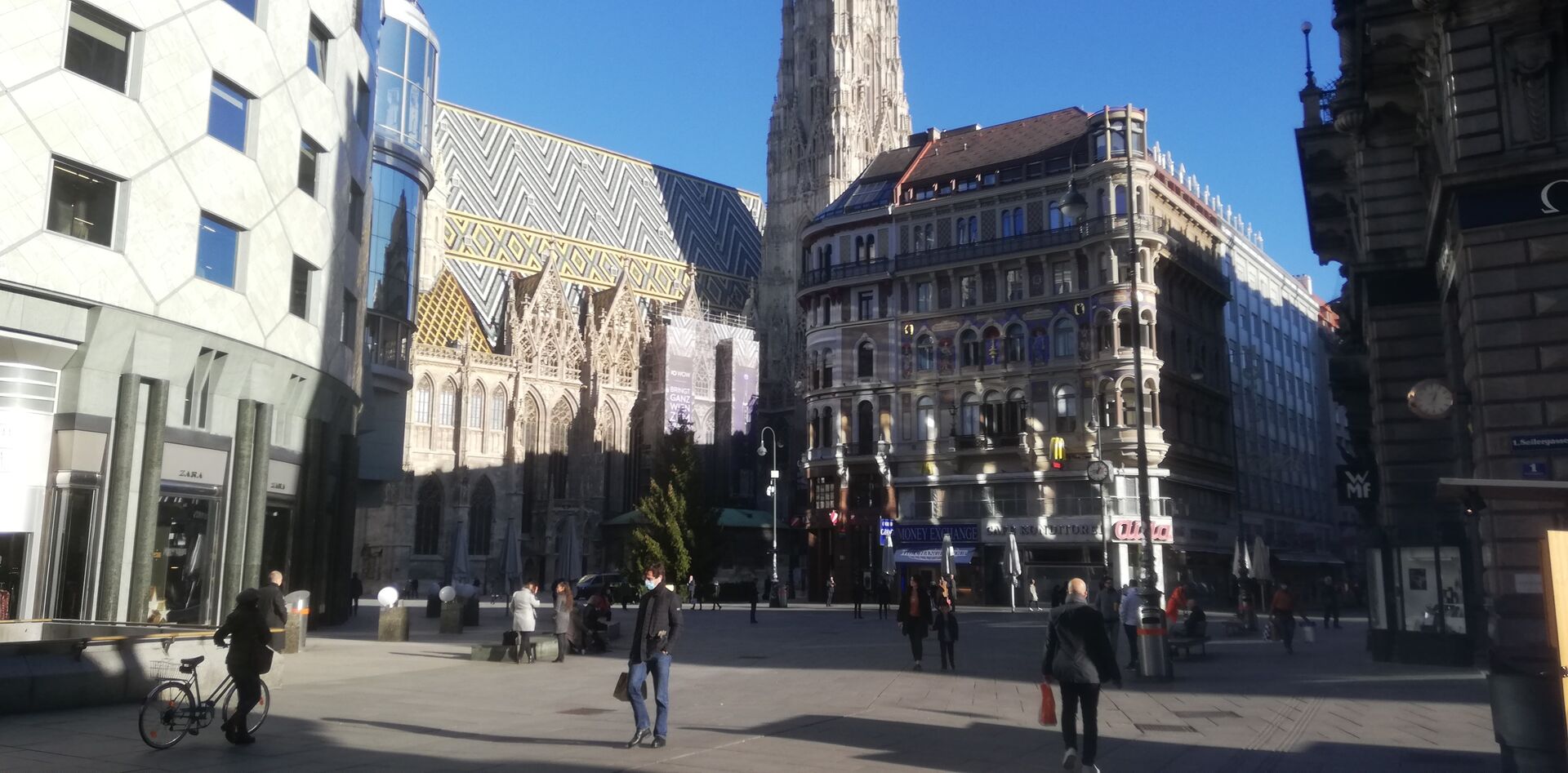 Blick auf den Stephansplatz