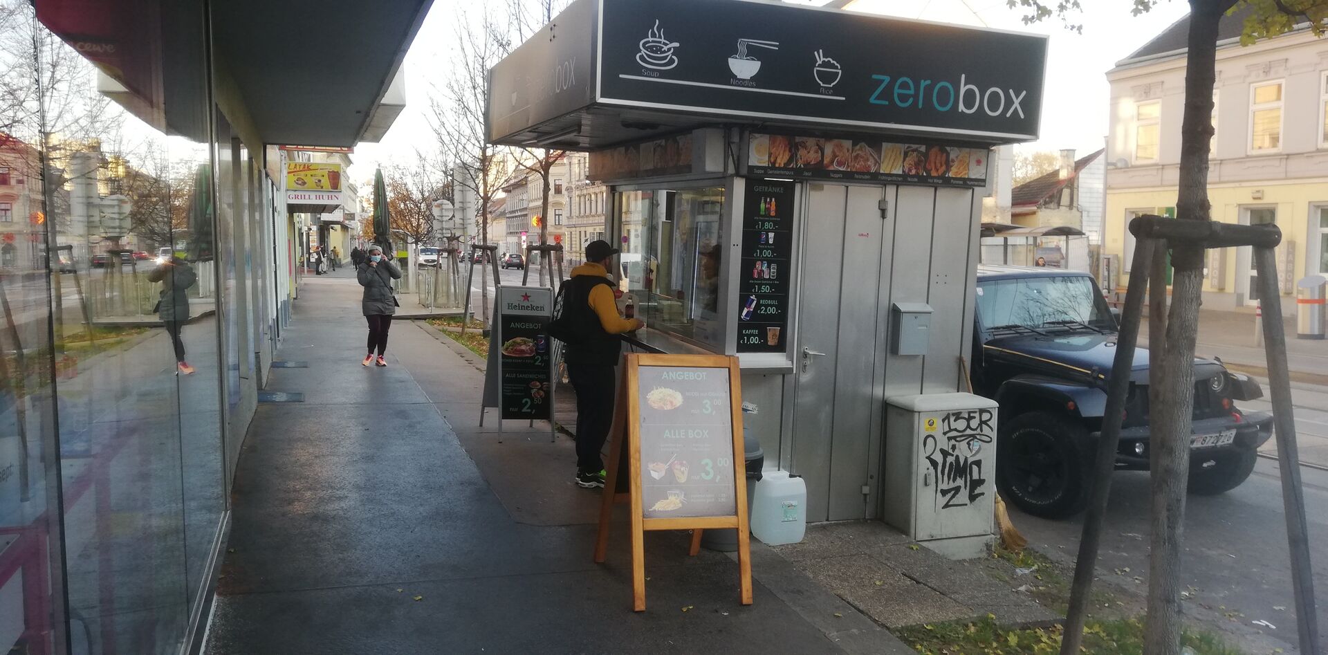 Kebabstand in Penzing