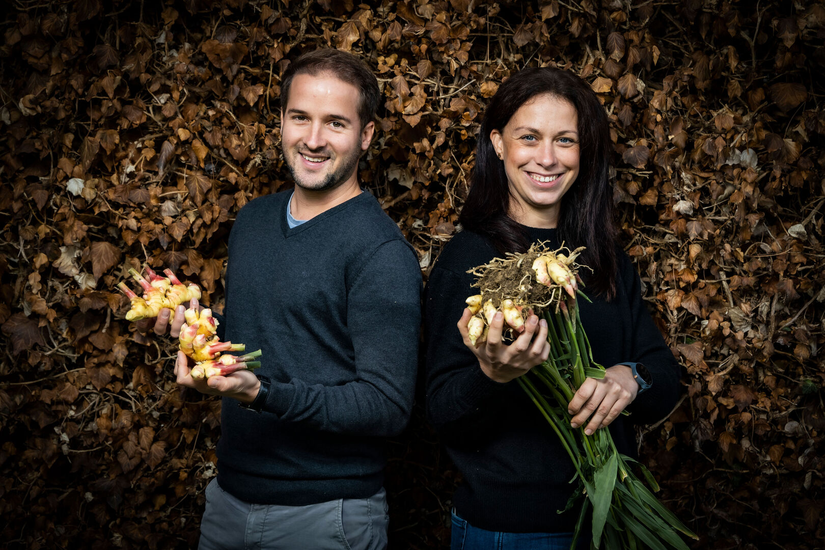 Irene Gombotz und Armin Lenz von den „jungen WILDEN Gemüsebauern“