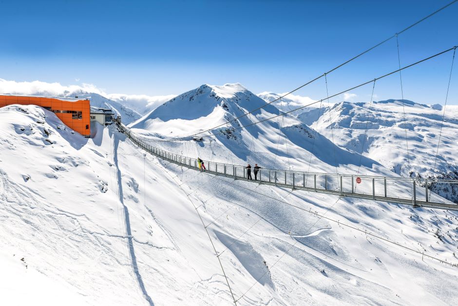 Hängebrücke am Stubnerkogel | Credit: Gasteiner Bergbahnen