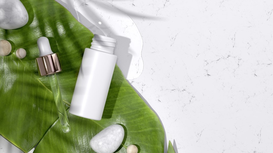 Imagebild Serum und Palme