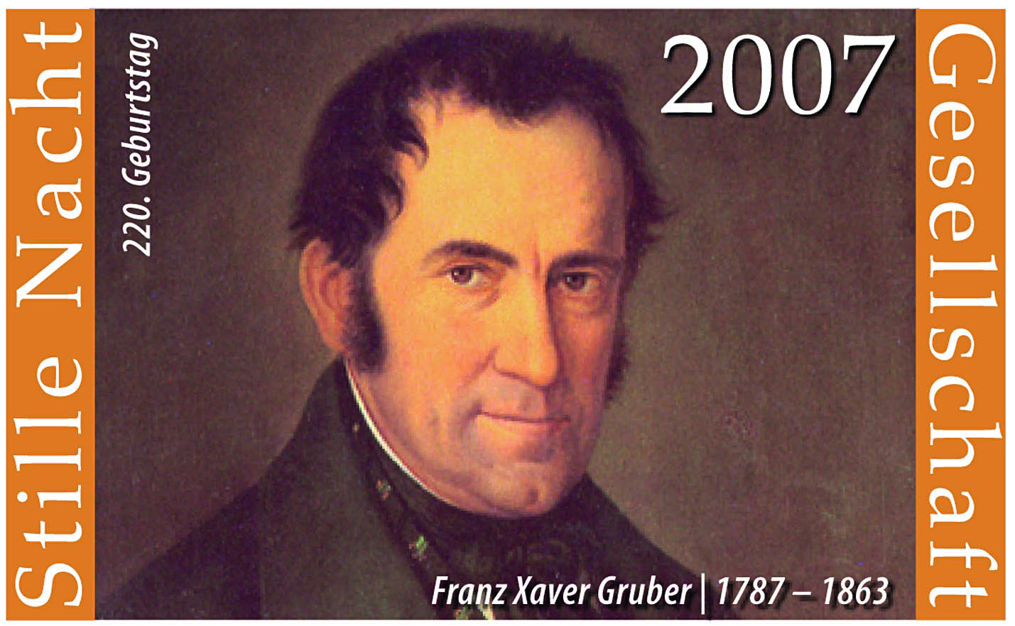 Briefmarke Franz X. Gruber | Credit: Stille Nacht Gesellschaft