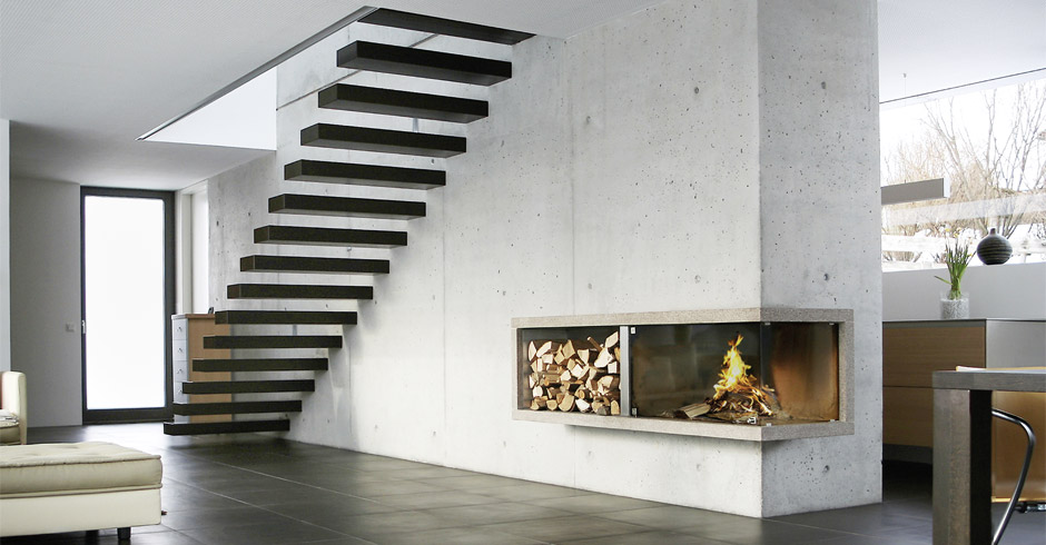 Architekturkamin von Mandl &amp; Bauer