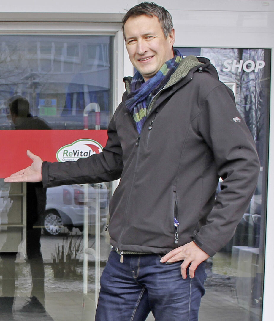 Fred Edlinger, Leiter Volkshilfe Shops