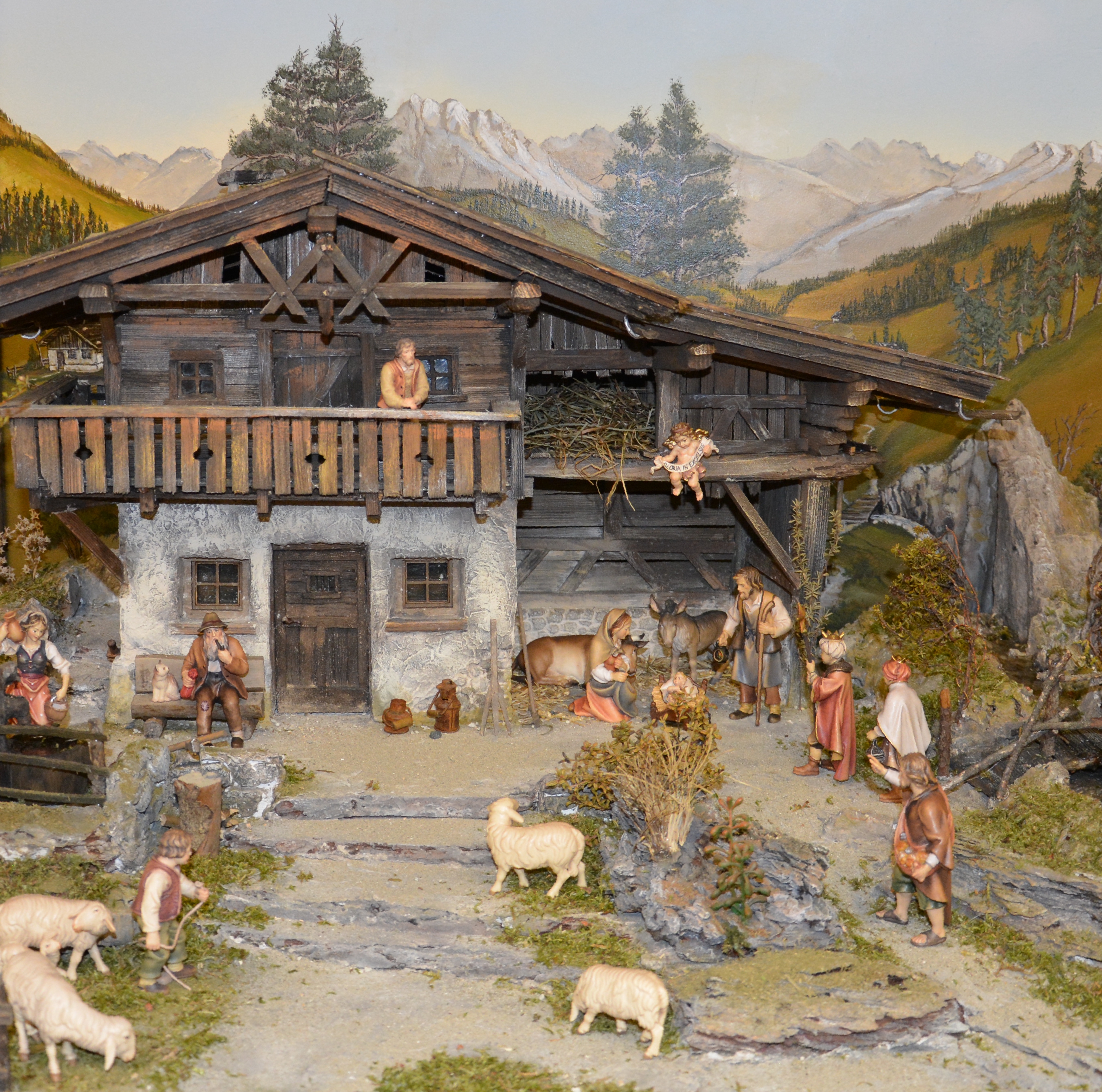 Heimatliche Krippe des Krippenvereins Jenbach und Umgebung