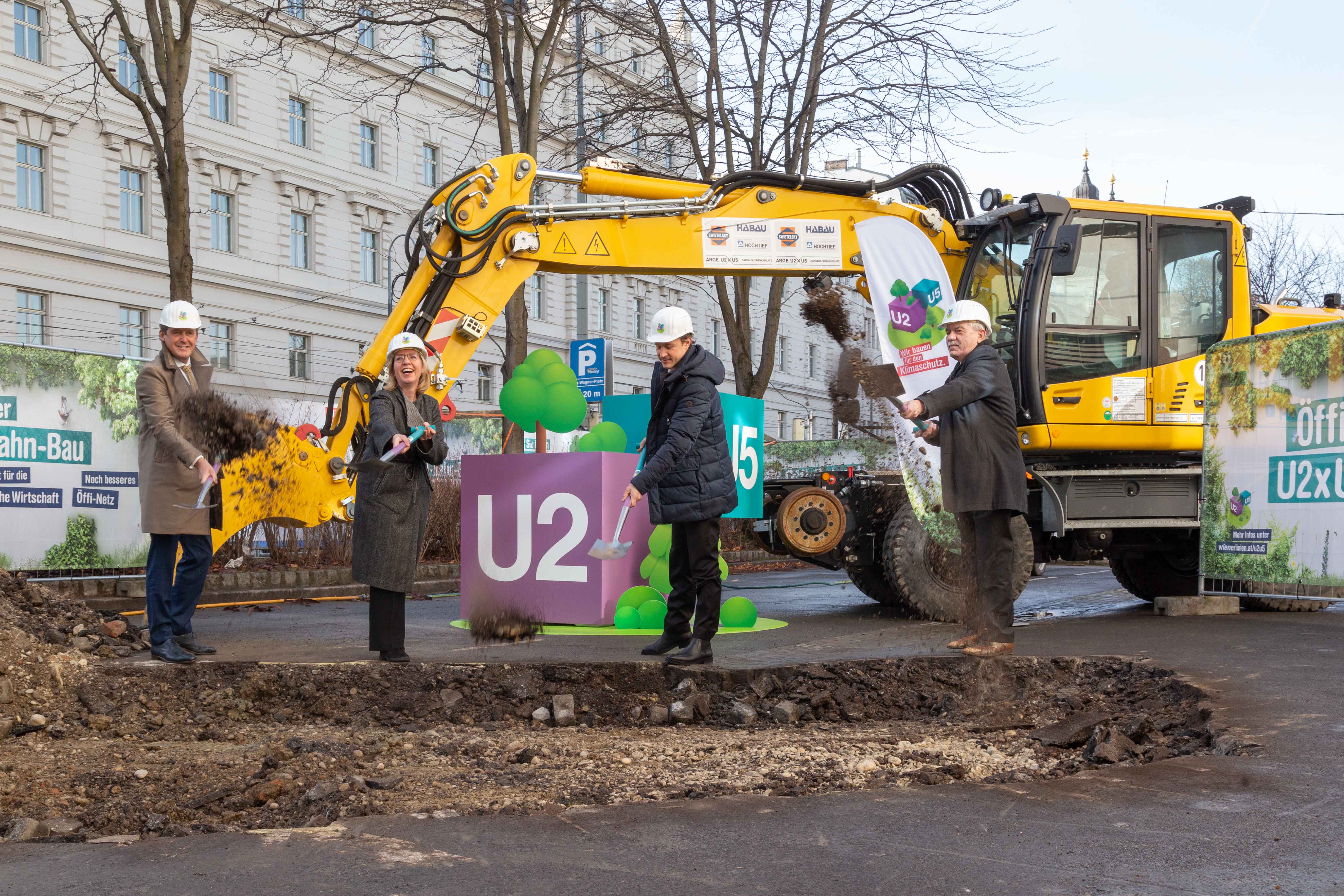 Spatenstich U2/U5