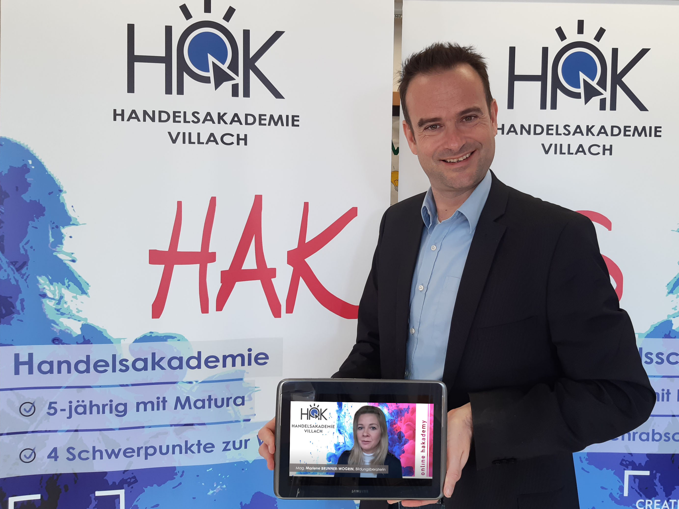 HAK Villach-Direktor Florian Buchmayr | Credit: HAK Villach