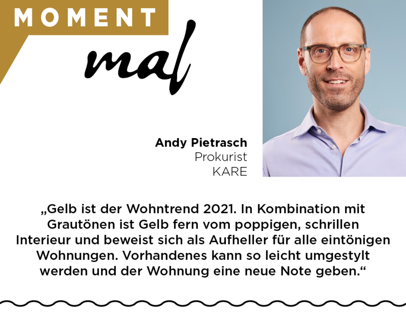 Statement Andy Pietrasch KARE | Credit: Thomas Unterberger