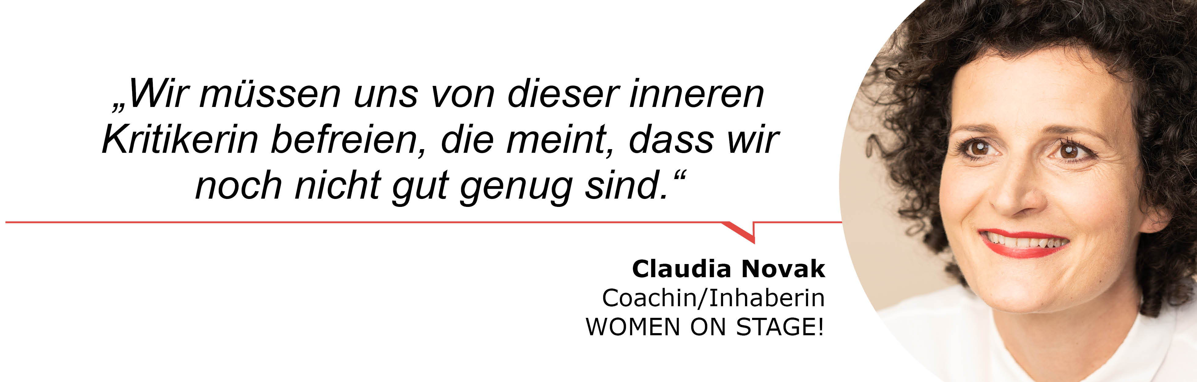 Zitat Claudia Novak