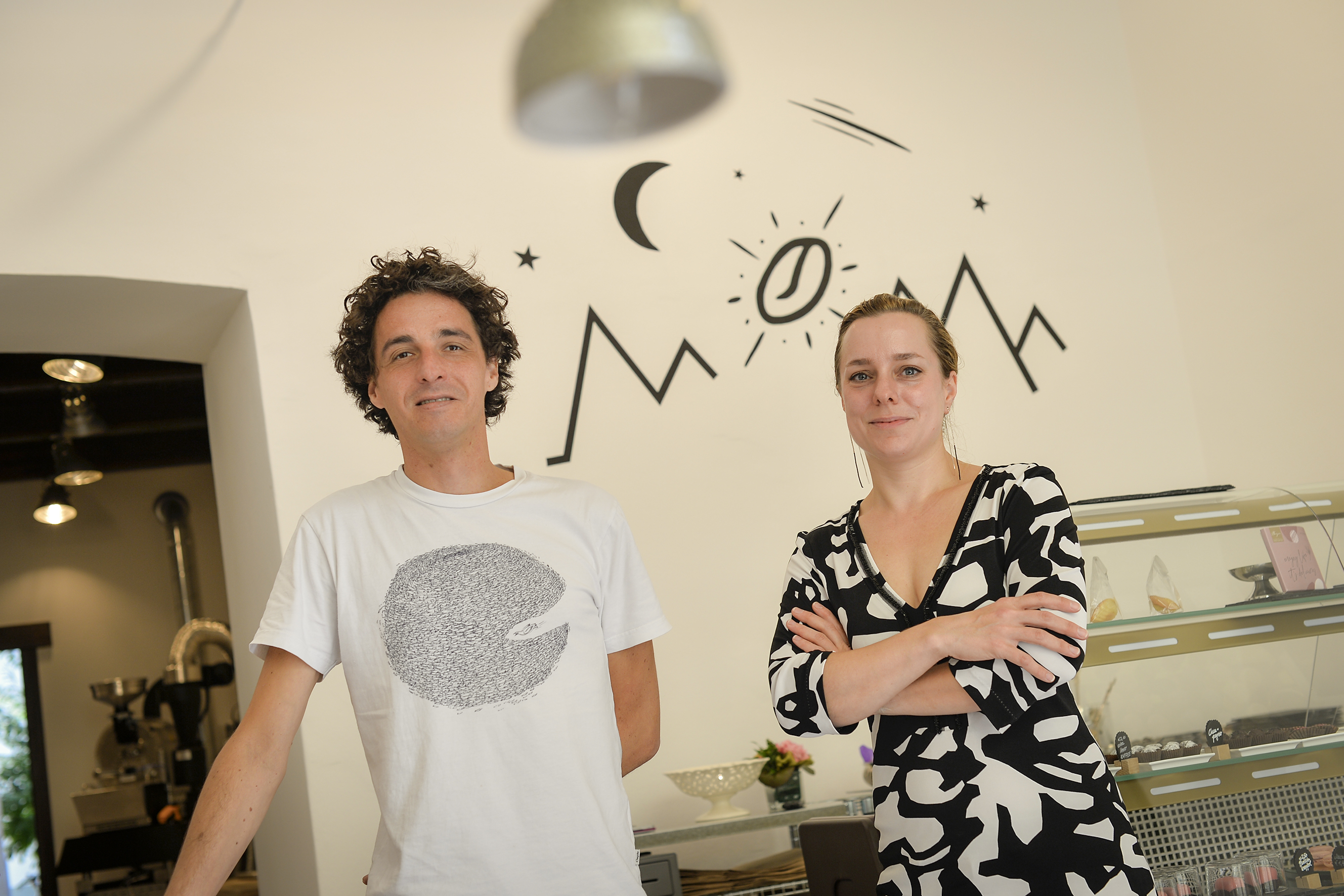 Petra Köfer &amp; Markus Ogris von Zero Gravity Coffee &amp; Cocoa | Credit: Helge Bauer