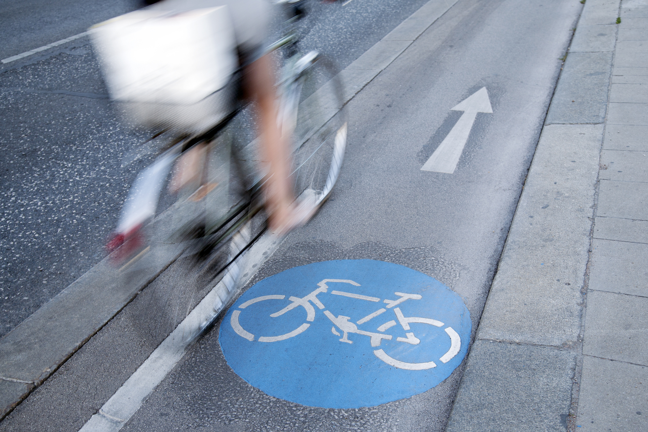 Fahrradweg in Graz
