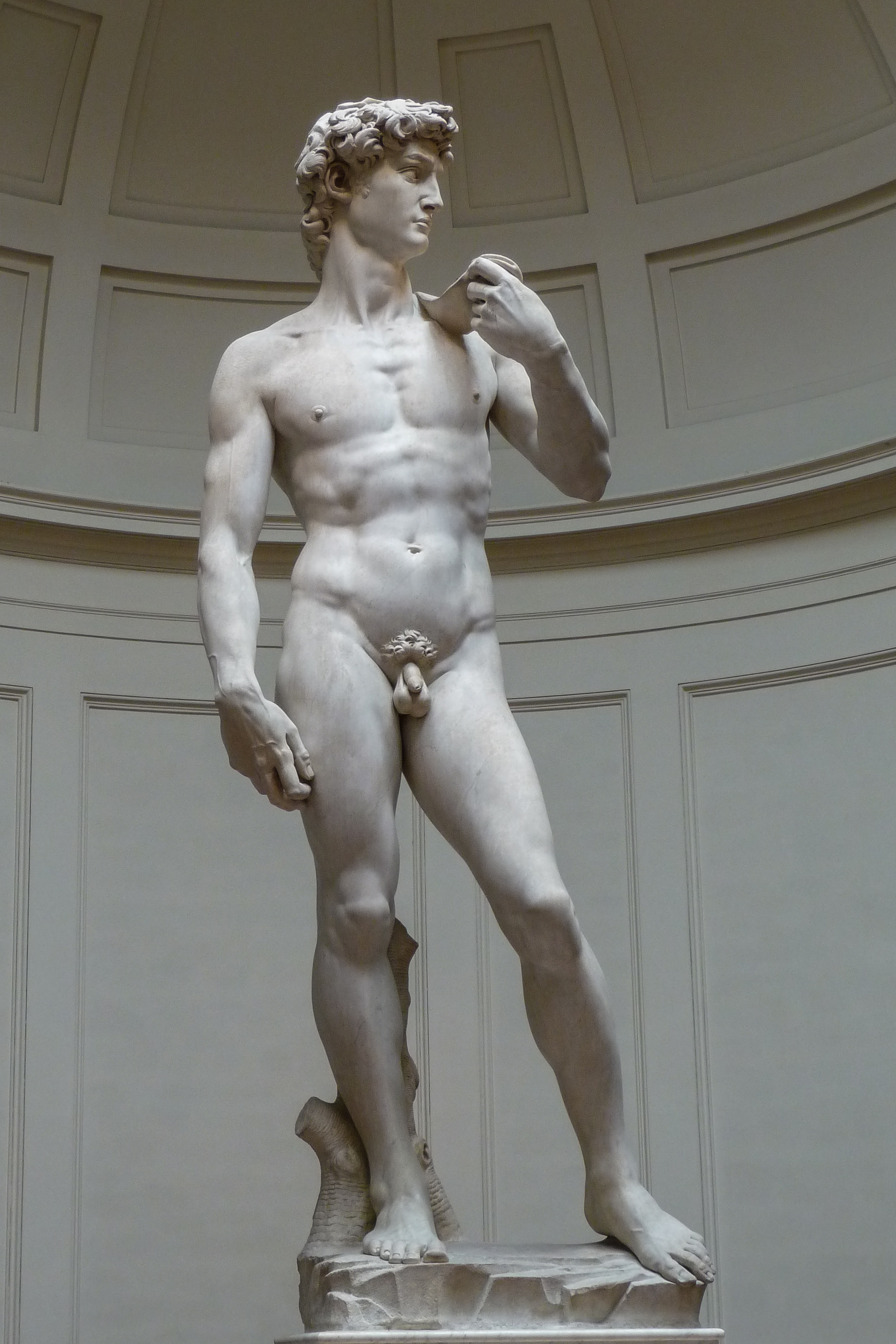 Skulptur David von Michelangelo