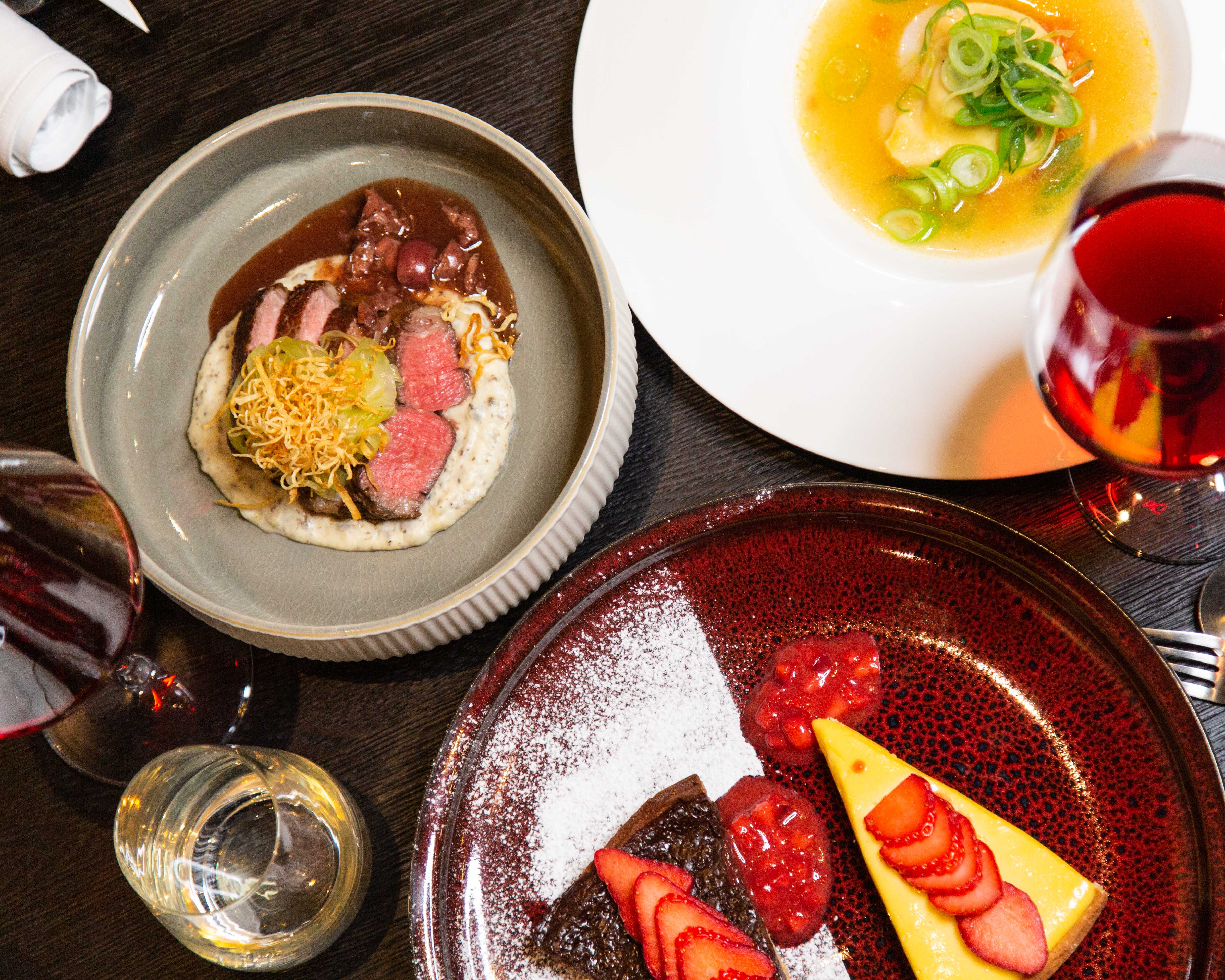 Abwechslungsreiches Valentinstagsmenü von beef &amp; glory