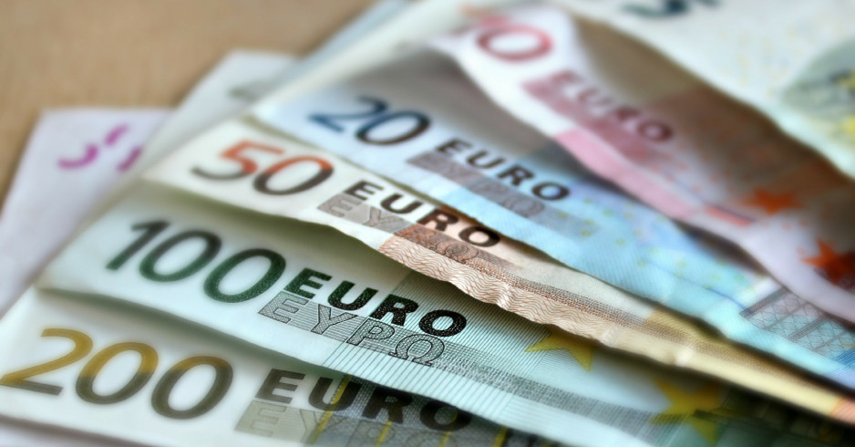 Geldscheine von 200 bis fünf Euro