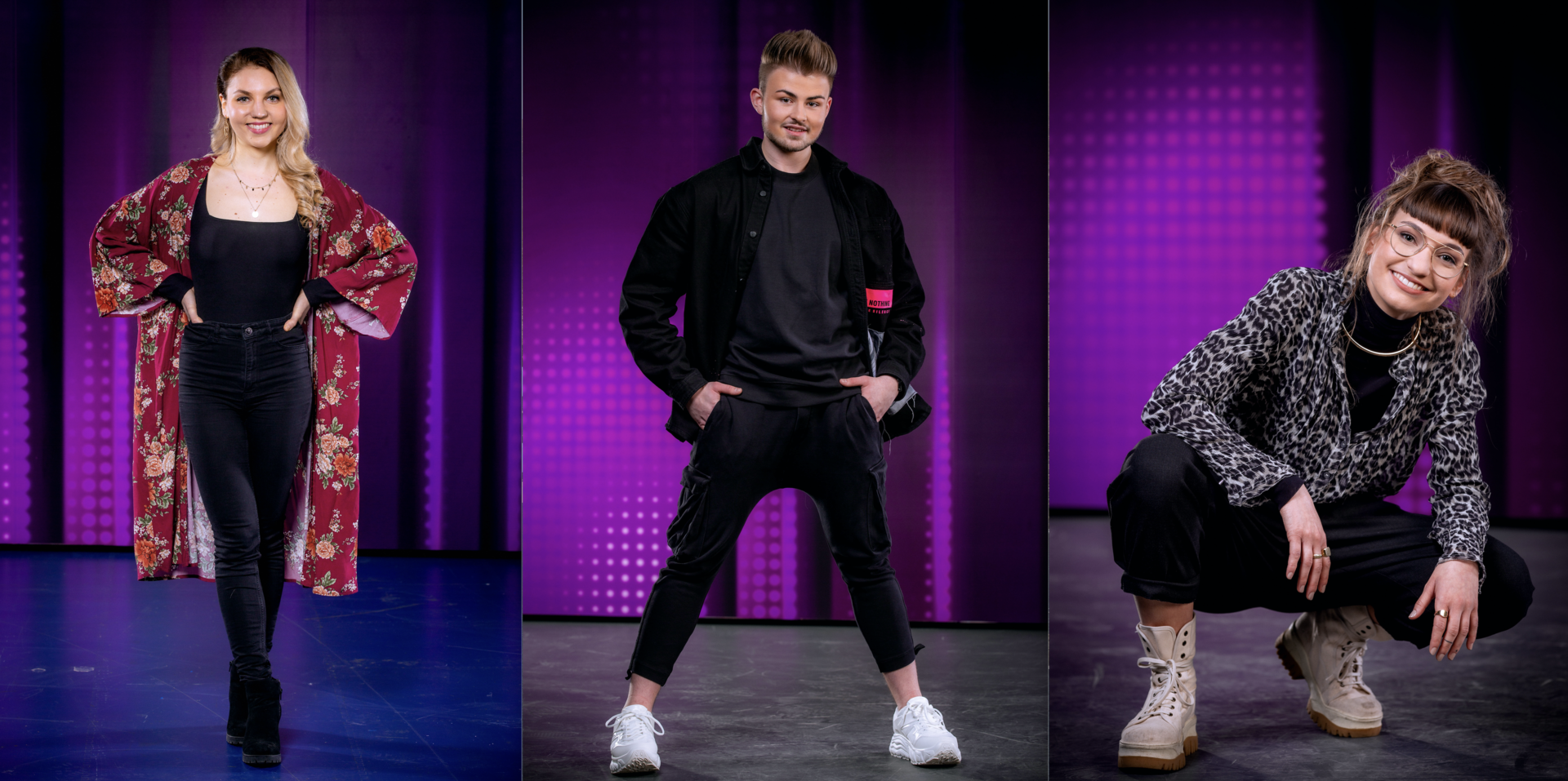 Salzburgs Starmania-Kandidaten | Credit: ORF/Günther Pichlkostner (3x)