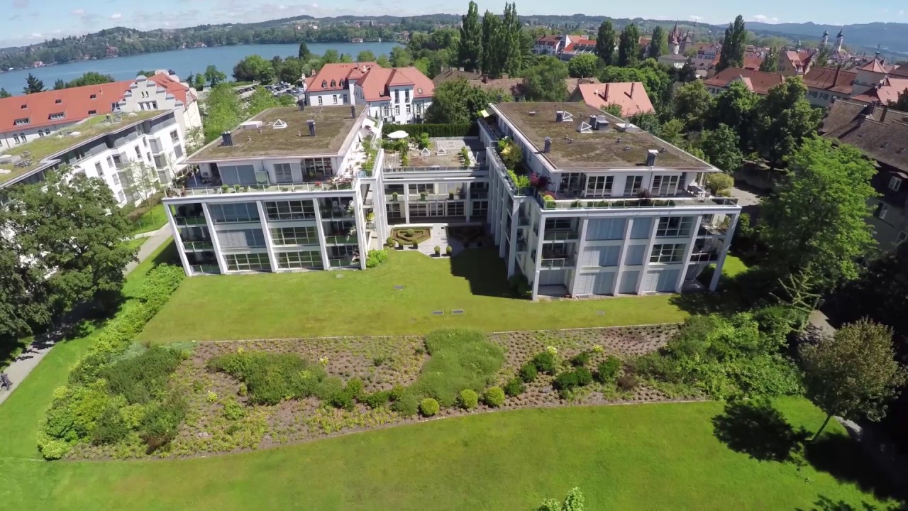 Luftansicht der Bodenseeklinik in Lindau