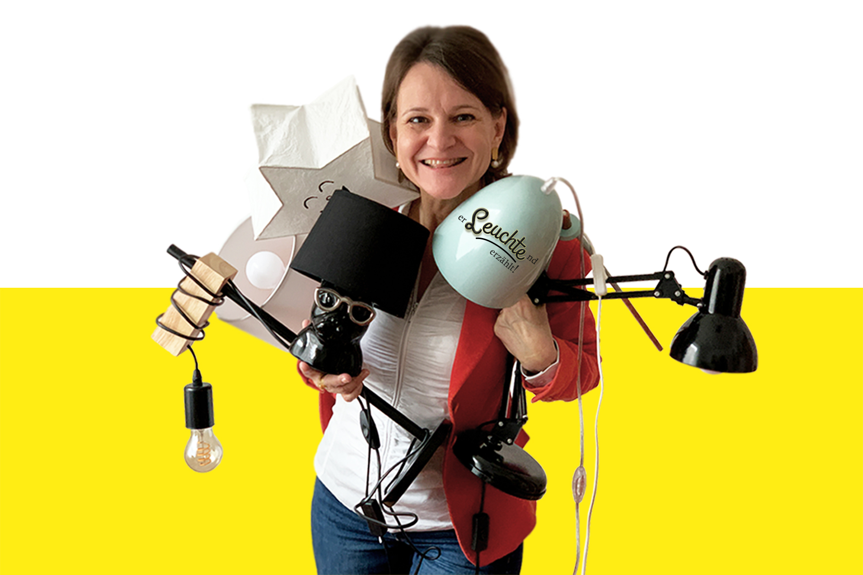 Doria Pfob mit ihrem mobilen Filmstudio | Credit: Doria