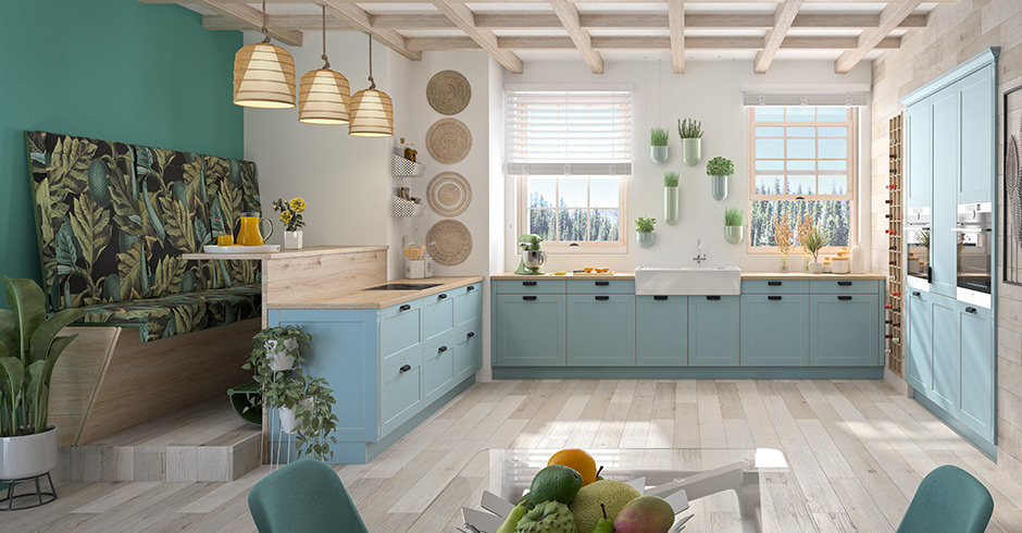 Küche im Landhausstil von HAKA | ©HAKA KÜCHEN