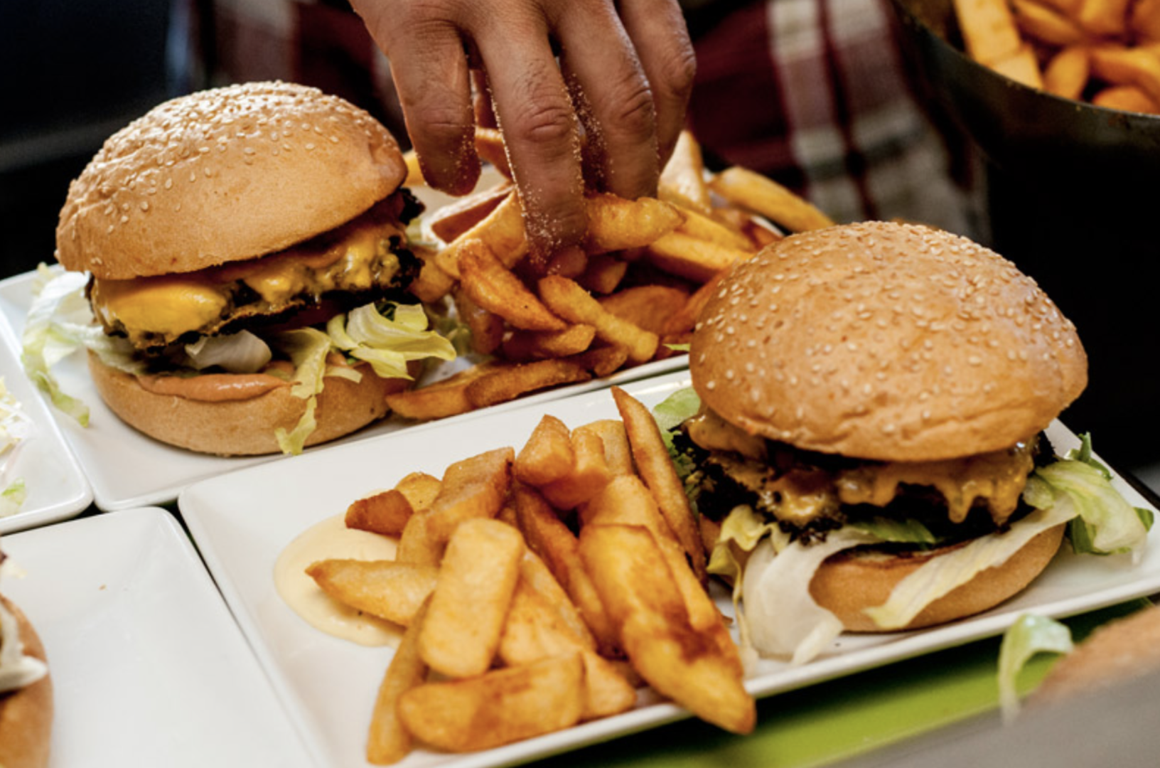 Burger „to-go“ | Credit: Pommes Boutique