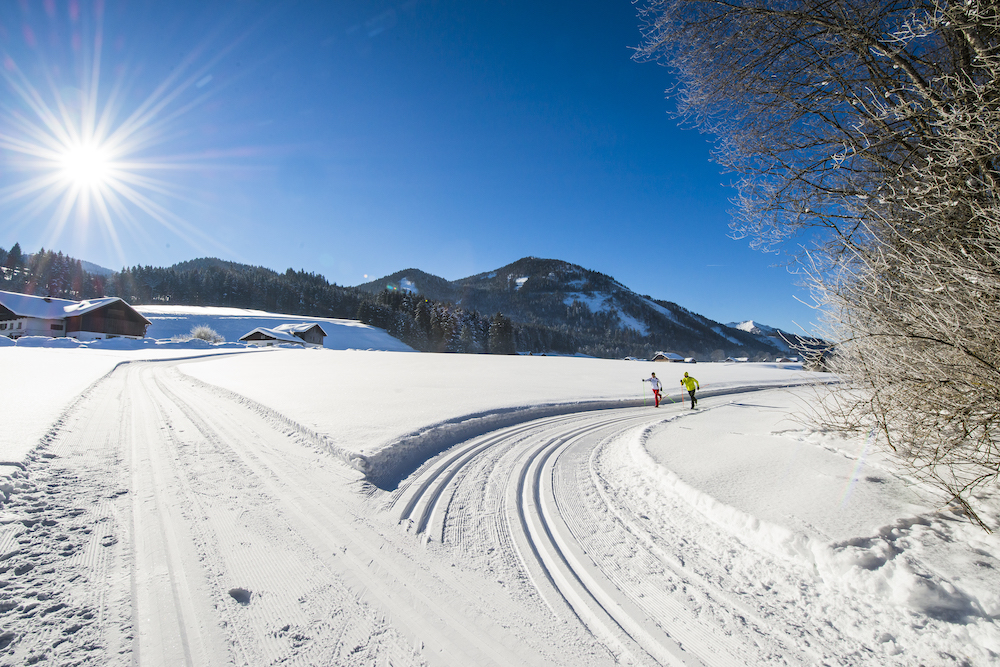 Loipe in Tiefbrunnau | Credit: Fuschlseeregion/Erber