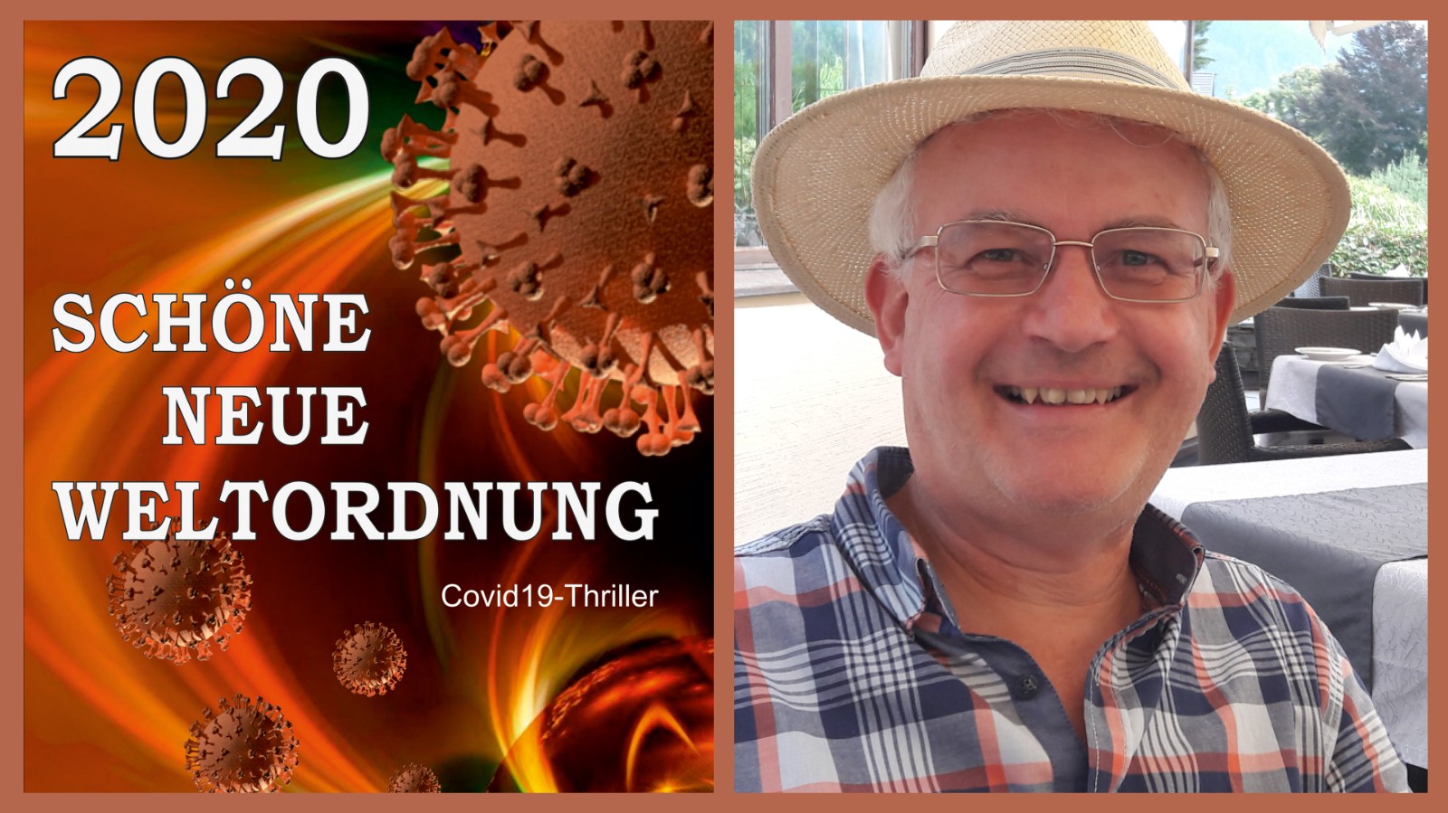 Martin Zedlacher &amp; sein Covid19-Thriller | Credit: Zedlacher