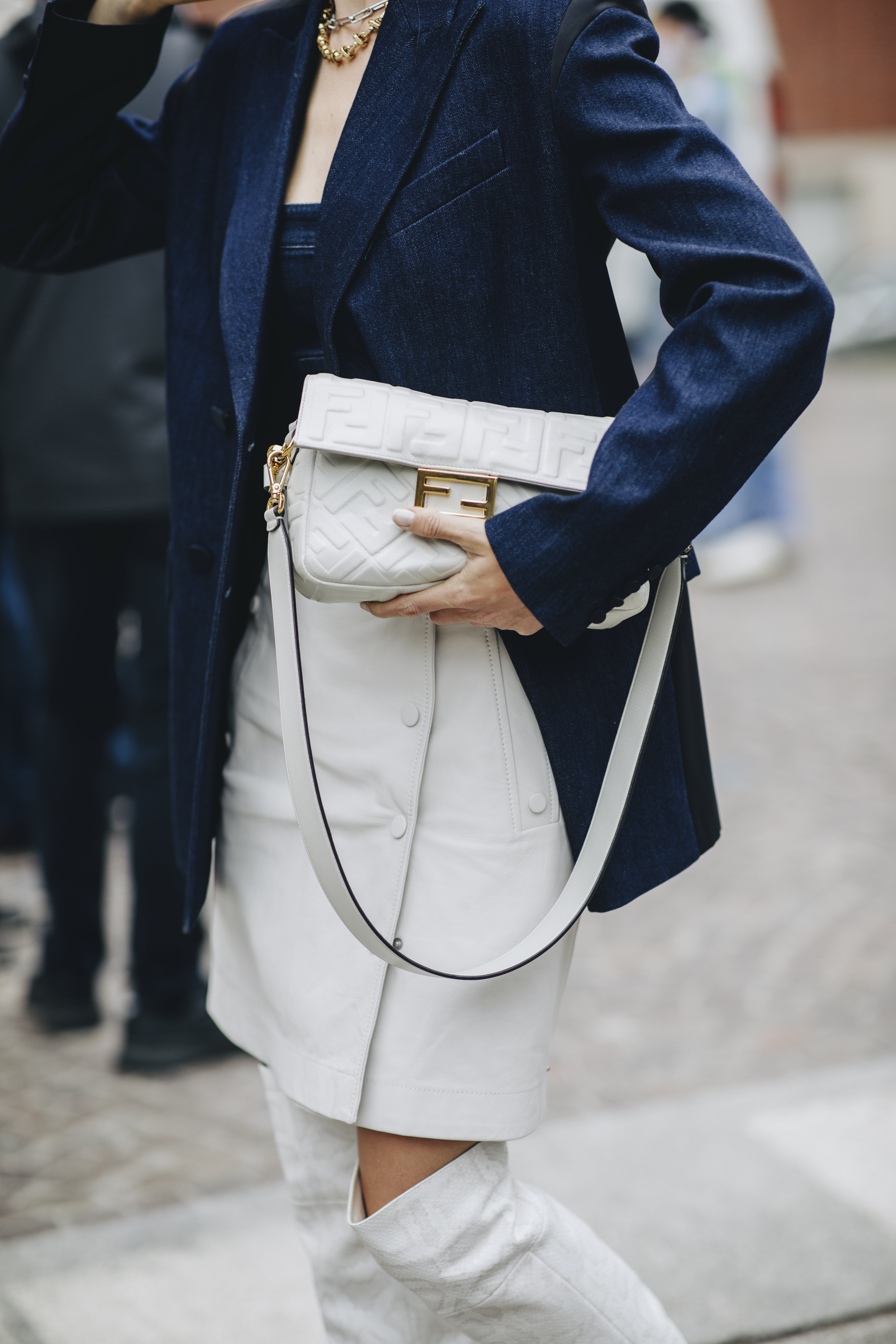 Milan Street Style SS21 Polar Night Blue