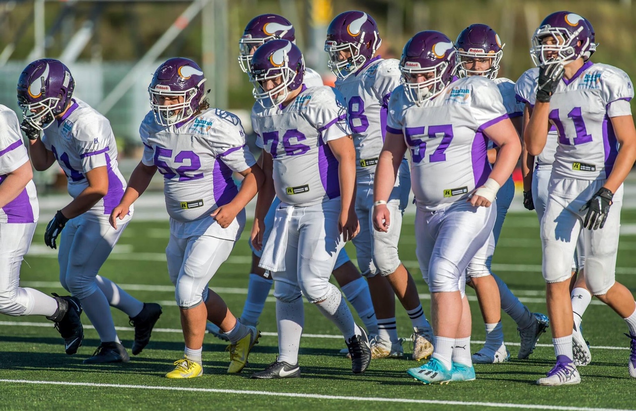 Football Training der Dacia Vikings