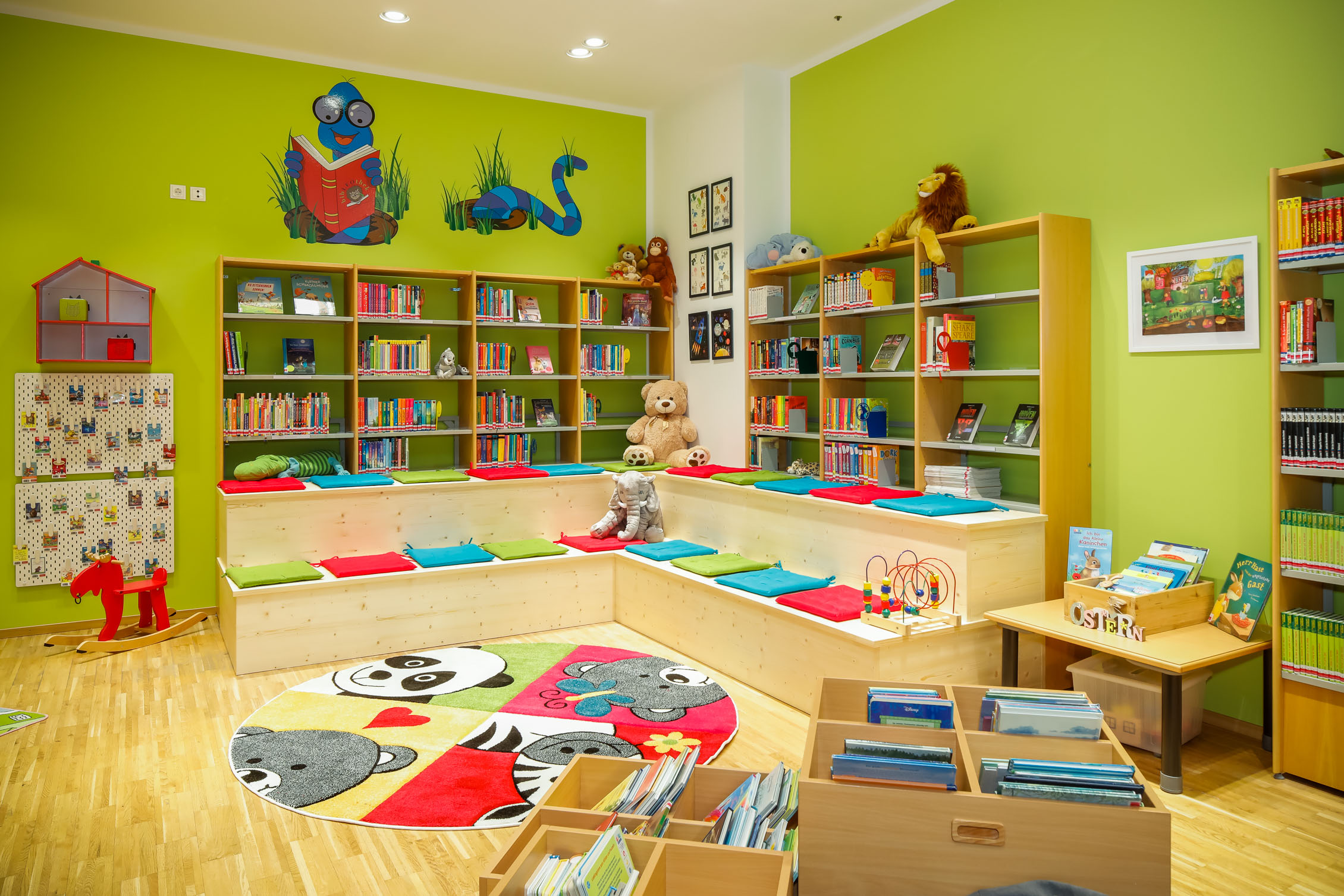 Kinderspielraum in der bibLEOthek