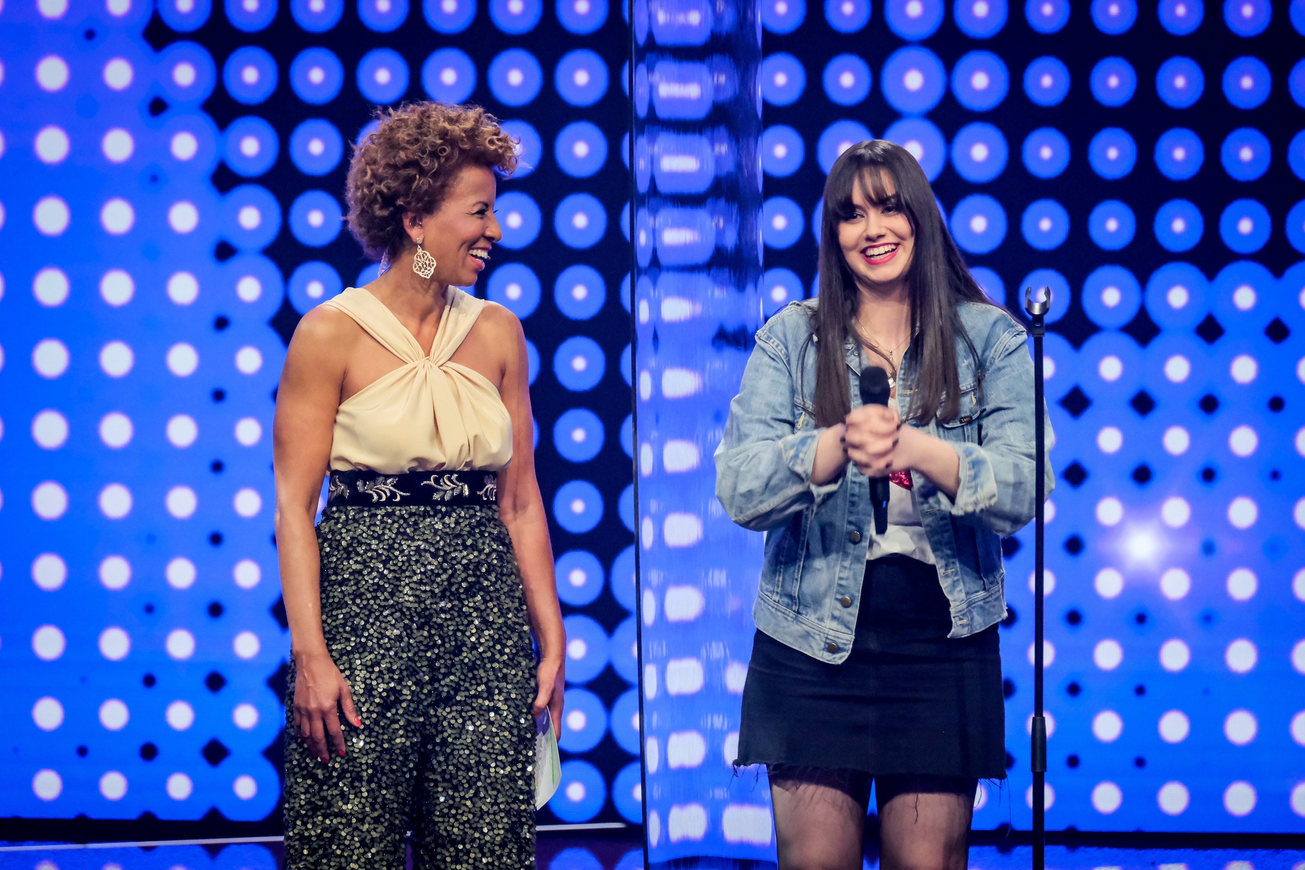 Teodora Spirić auf der Starmania Bühne