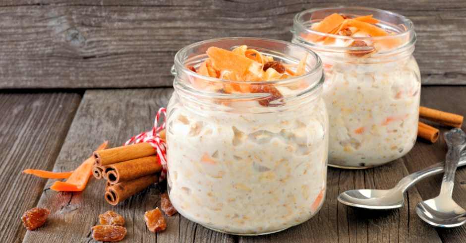 Carrot Cake Overnight Oats