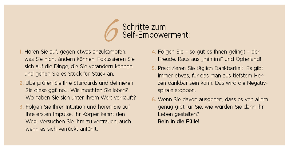 6 Schritte zum Self-Empowerment