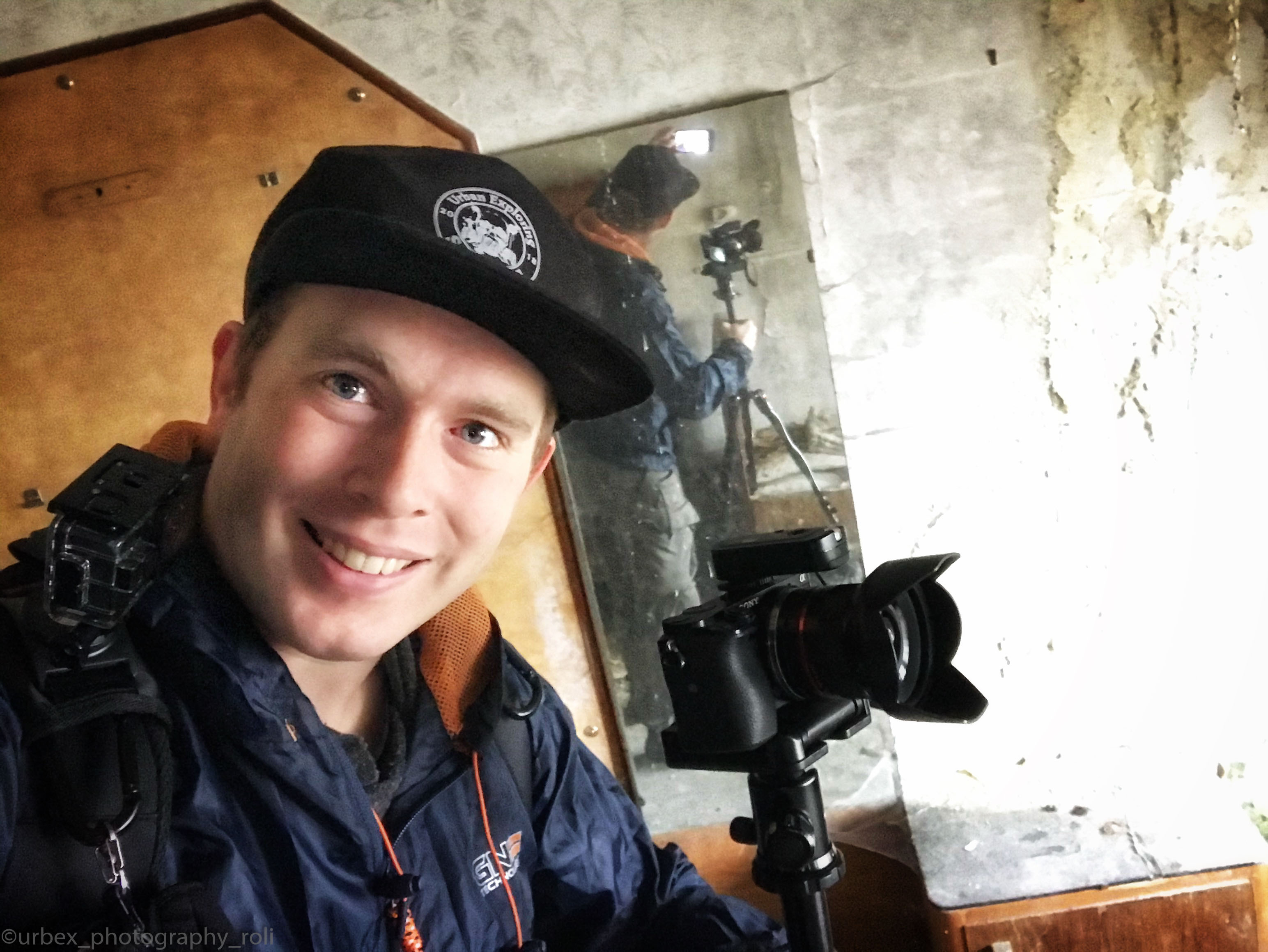 Urbexer Roland Zwinz | Credit: urbex_photography_roli