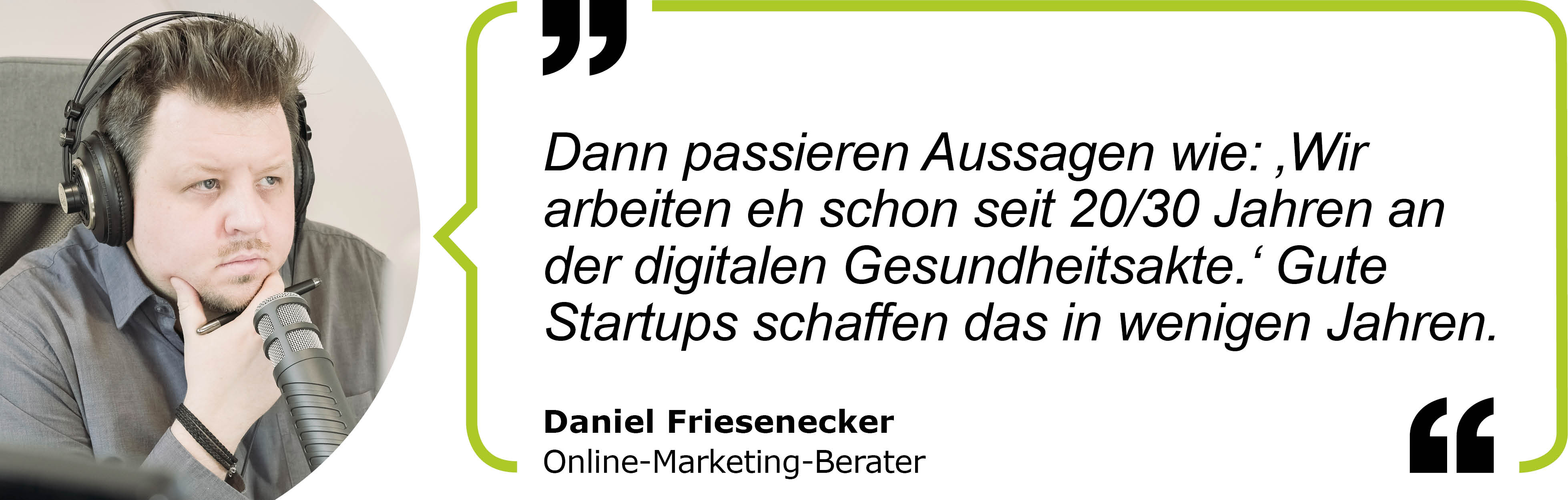 Zitat Daniel Friesenecker