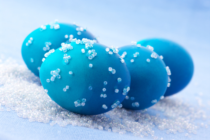 Eier mit Perlen | Credit: iStock.com/Svetl