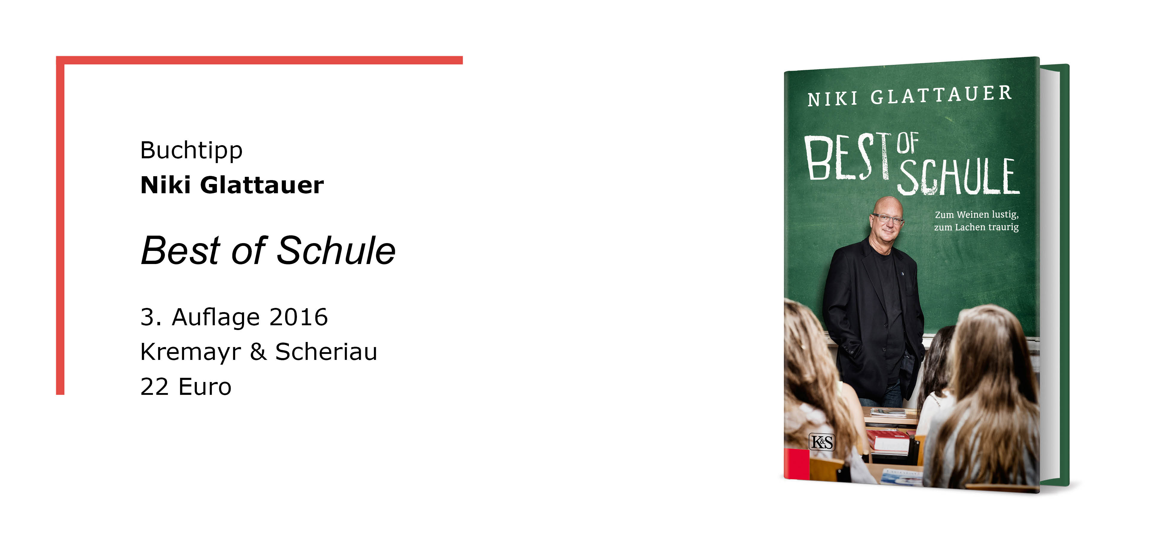 Buchtipp Niki Glattauer