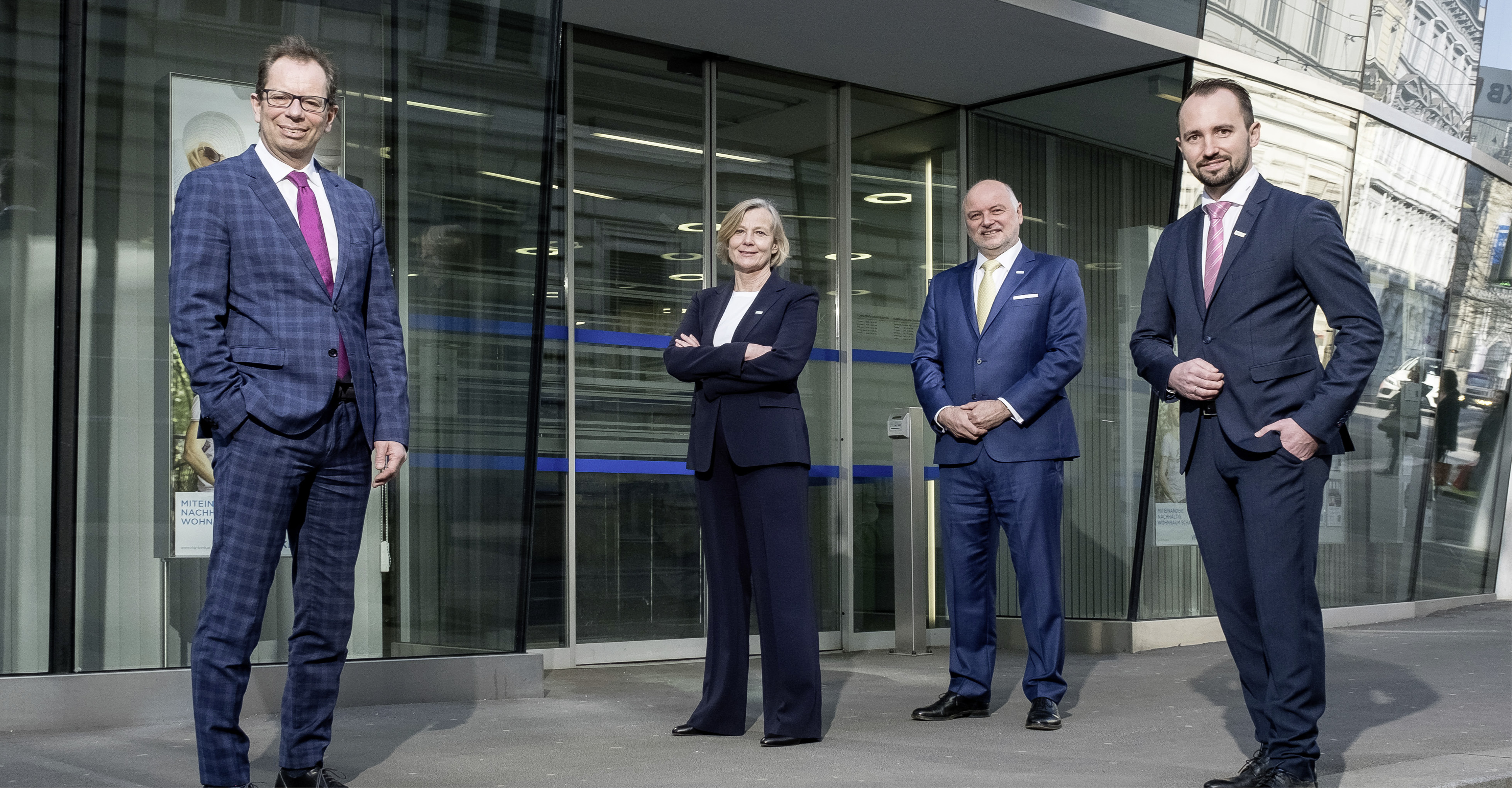 Neues Vorstandsteam bei der VKB-Bank