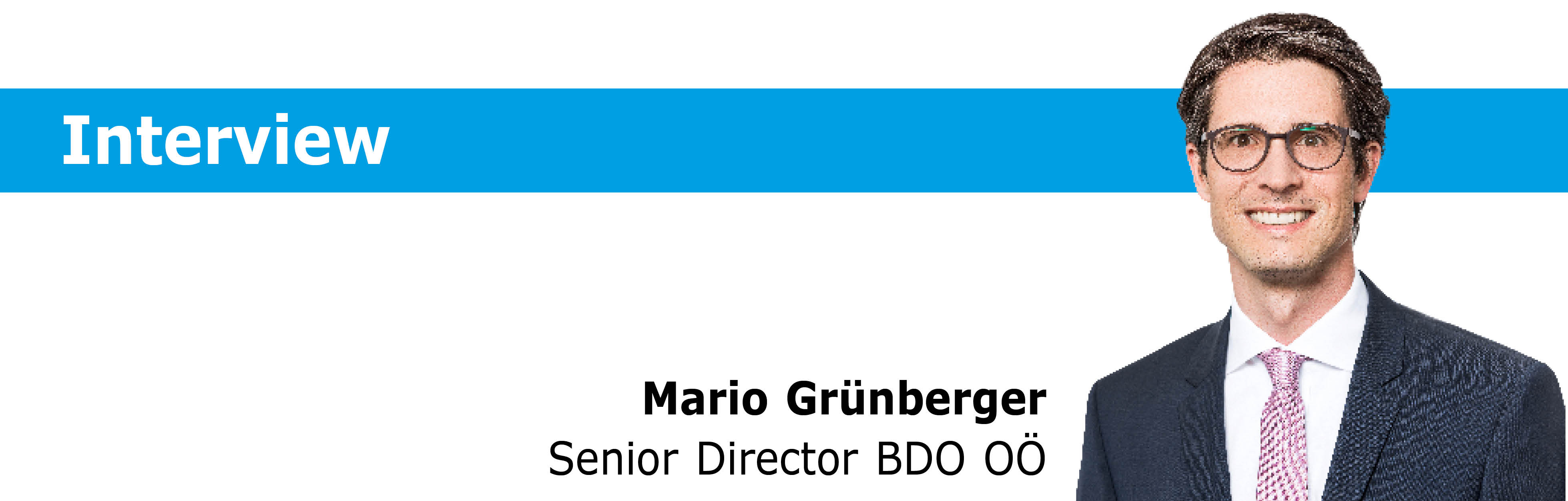 Interview BDO Mario Grünberger