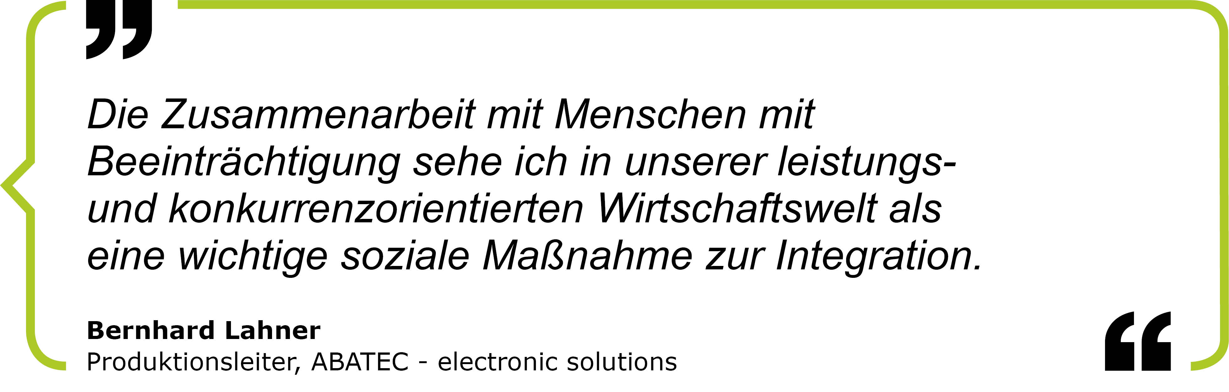 Zitat Bernhard Lahner