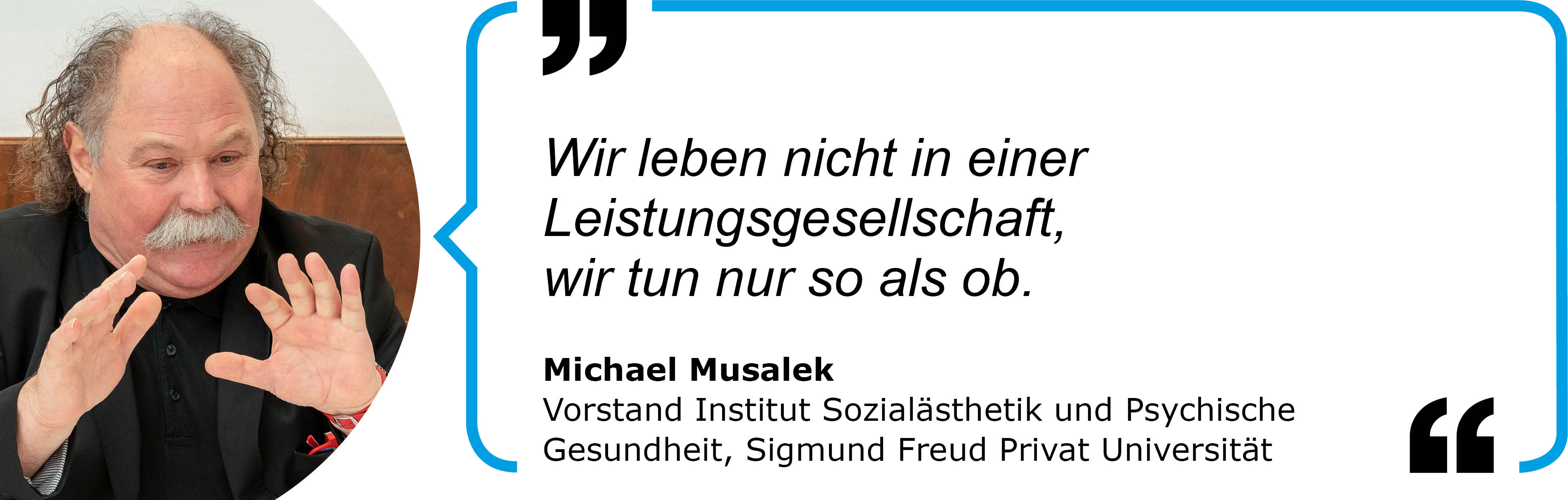 Zitat Michael Musalek