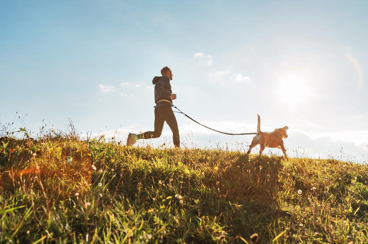 Outdoorsport mit Hund | Credit: iStock.com/Solovyova