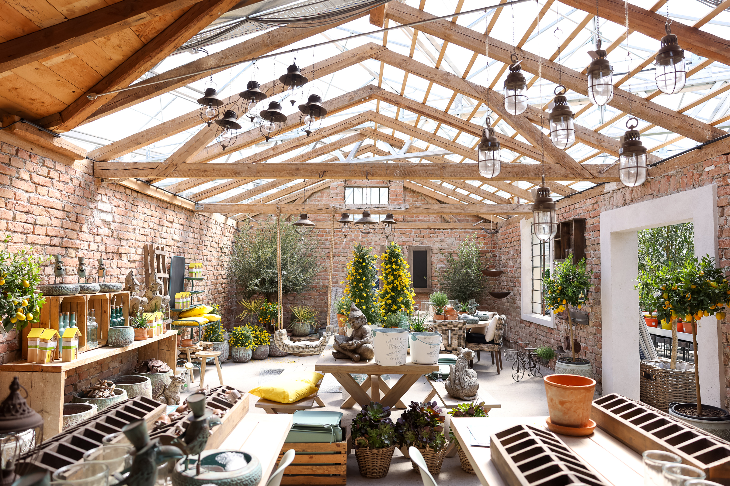 Blick in einen der Verkaufsräume von Loft Pfaffstätten