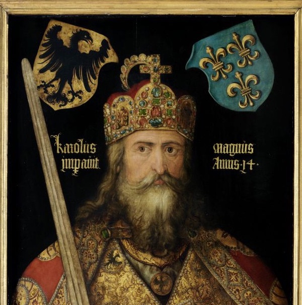Porträt von Albrecht Dürer zeigt Karl der Große