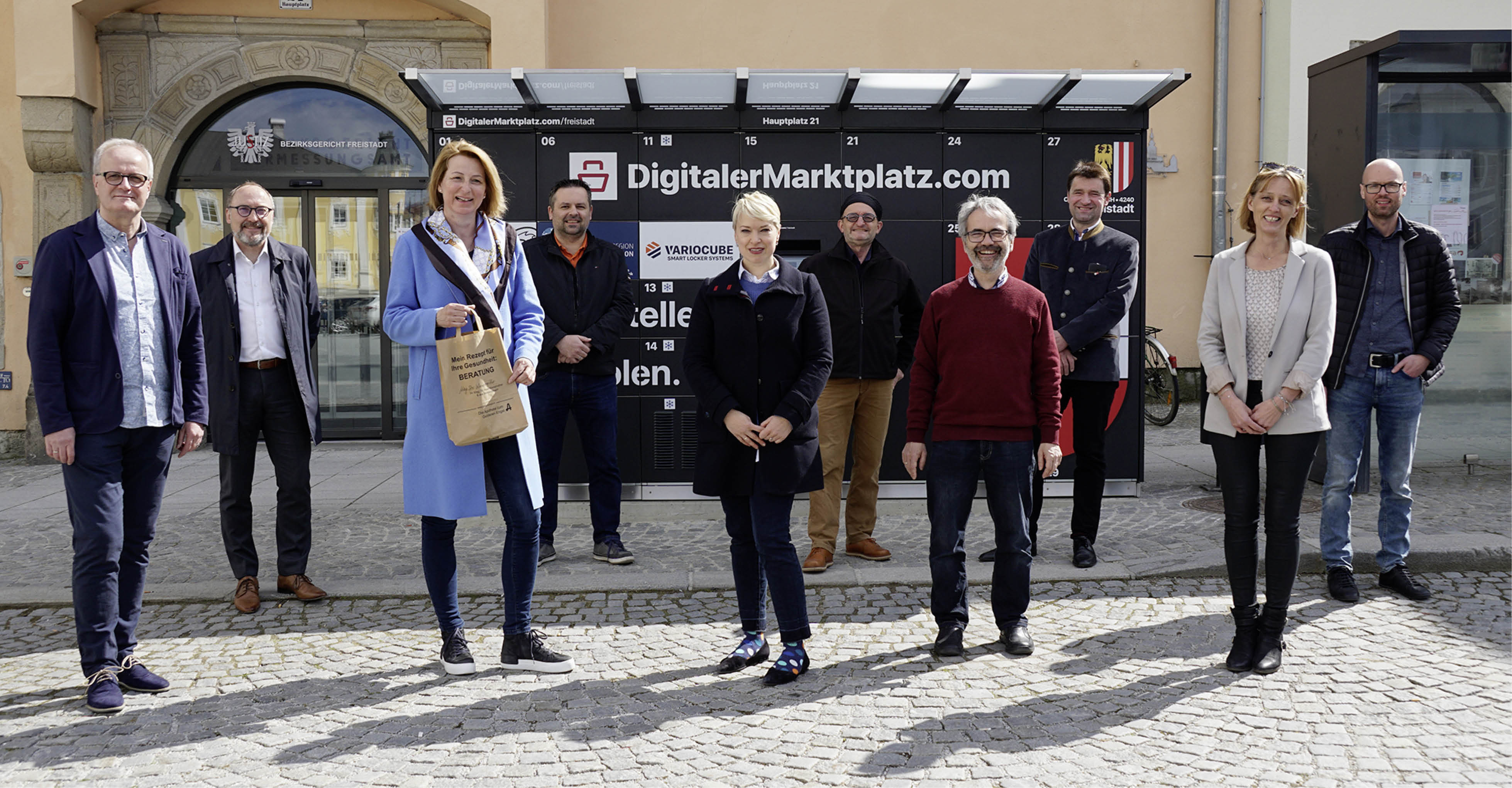 Eröffnung Digitaler Marktplatz in Freistadt