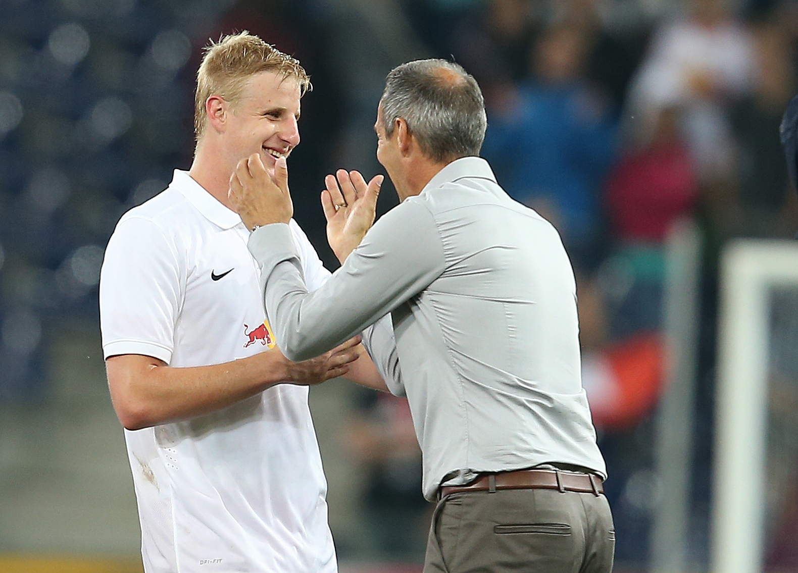 Adi Hütter &amp; Marin Hinteregger | Credit: GEPA pictures/ Felix Roittner