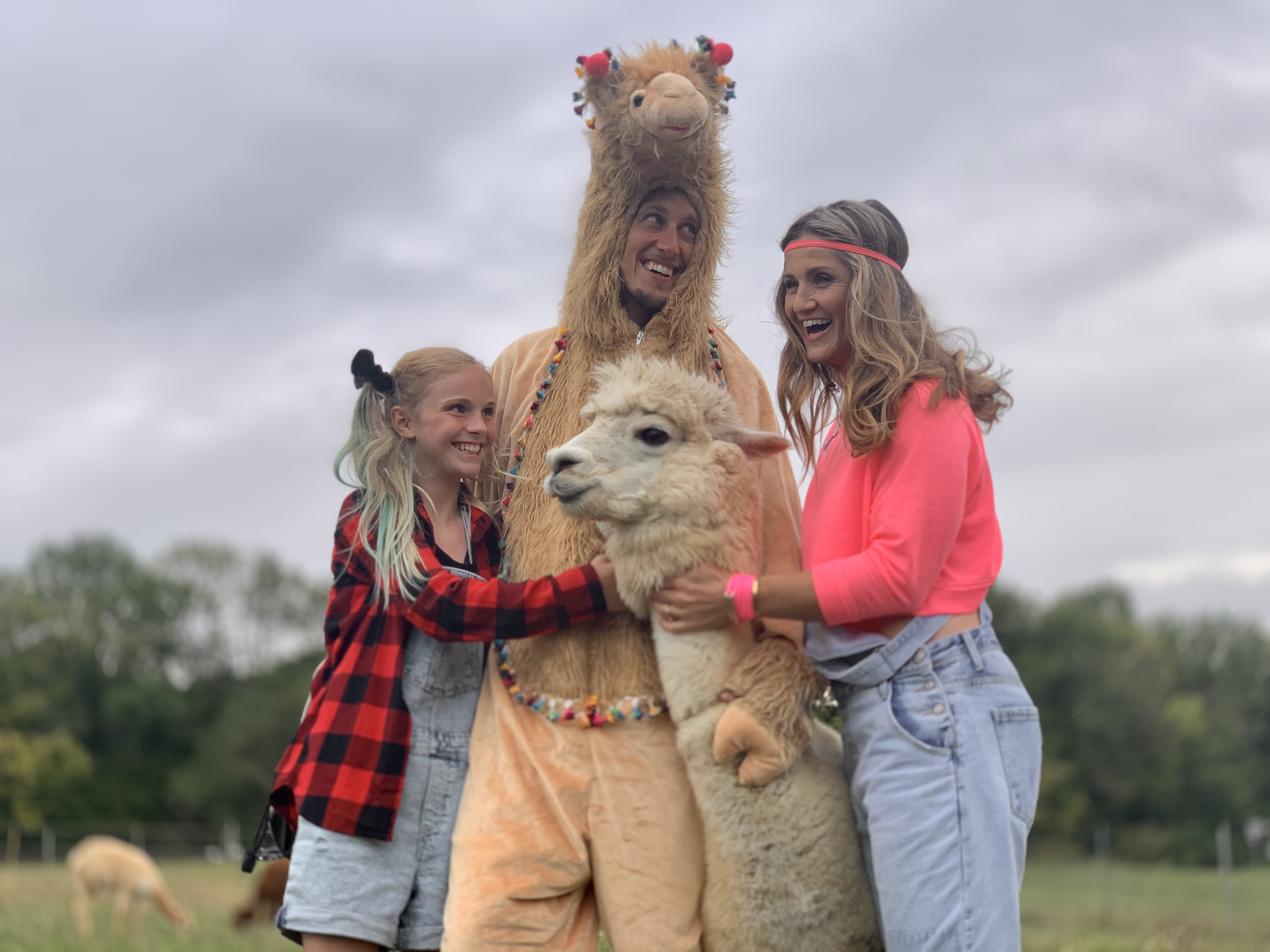 Lizz Görgl hat Alpakas als Nachbarn.